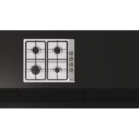 Kontrolsat - Teka E/60.3 40 LB Placa Gás 4 Zonas Inox Butano