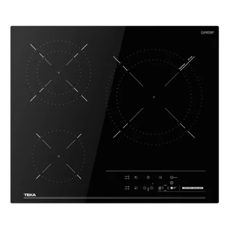 Kontrolsat - Teka Universal Power Supply Ceramic Hob 5300W - 3 Zones, Black (Ref: 112540012)