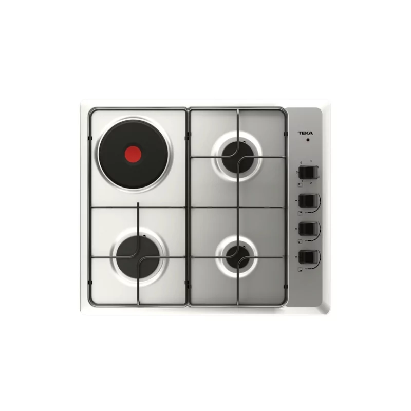 Kontrolsat - Teka HSE 64031 KLB Placa Mista Gás e Elétrica Inox 60cm