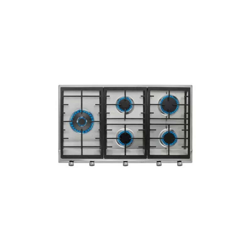 Kontrolsat - Teka Placa de Gás EX 5G AI AL DR LEFT CI BTN 5 Zonas Inox