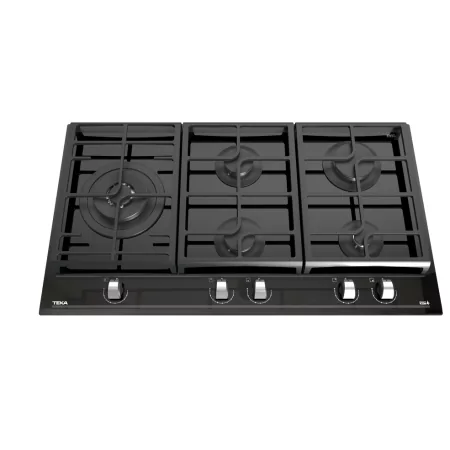 Kontrolsat - Teka GZC 95320 XBA BK Placa a Gás 90cm 5 Zonas Vidro Preto