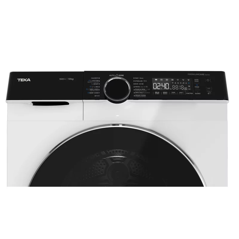 Kontrolsat - Teka Washing Machine - (10Kg - 1500RPM - Class A - White) - WMK 81050 DSS