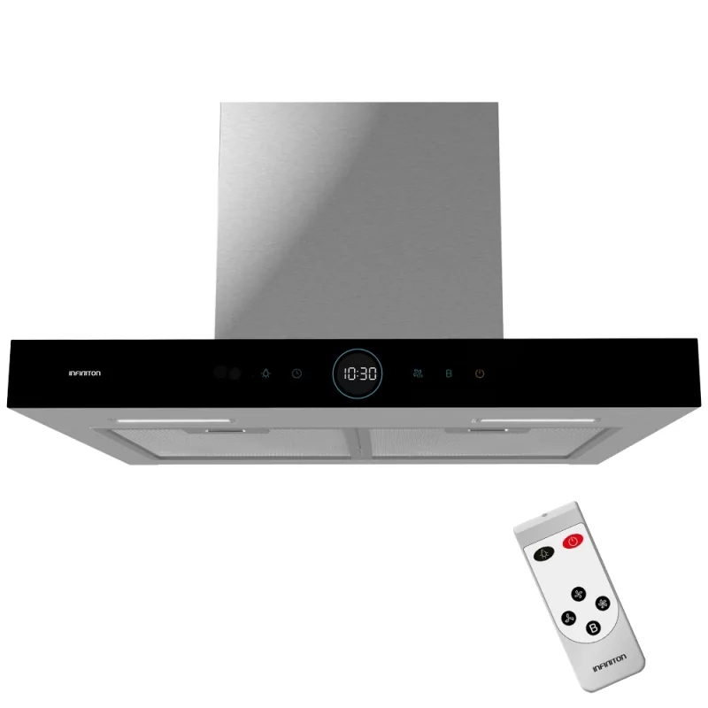 Kontrolsat - Chaminé Infinition CLR71S - Classe A Eficiente, Cinzento