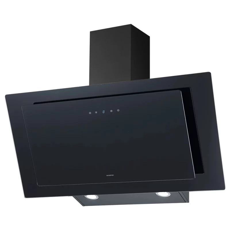 Kontrolsat - Infinition TN96 Chimney Hood - 730 m³/h Extraction, Black