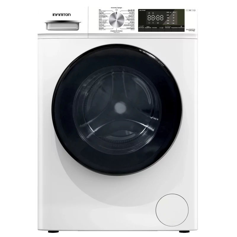 Kontrolsat - Maquina de Lavar Roupa Infiniton WM-S74ABP (7 kg - 1400 rpm - Branco) Kontrolsat - Maquina de Lavar Roupa Infiniton WM-S74ABP (7 kg - 1400 rpm - Branco)