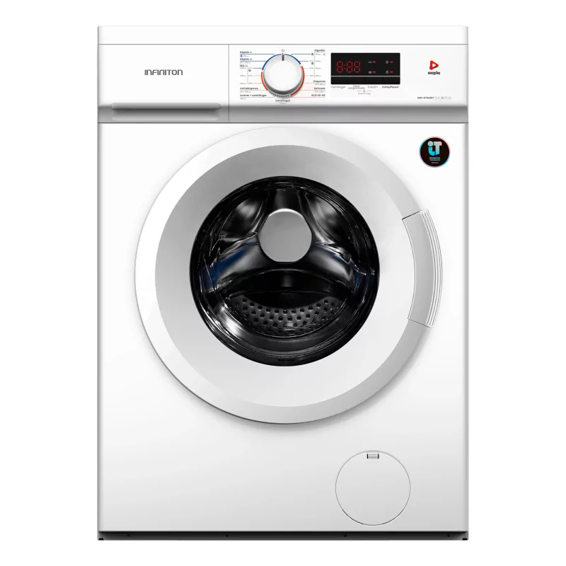 Kontrolsat - Maquina de Lavar Roupa Infiniton WM-D74AWT (7 kg - 1400 rpm - Branco) Kontrolsat - Maquina de Lavar Roupa Infiniton WM-D74AWT (7 kg - 1400 rpm - Branco)