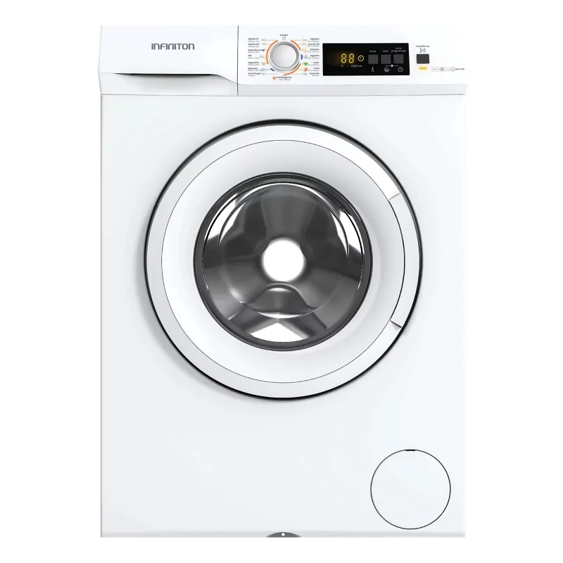 Kontrolsat - Maquina de Lavar Roupa Infiniton WM-D812 (8 kg - 1200 rpm - Branco) Kontrolsat - Maquina de Lavar Roupa Infiniton WM-D812 (8 kg - 1200 rpm - Branco)