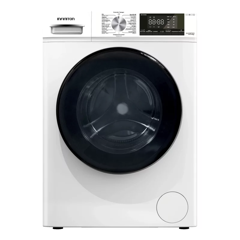 Kontrolsat - Maquina de Lavar Roupa Infiniton WM-S84ABL (8 kg - 1400 rpm - Branco) Kontrolsat - Maquina de Lavar Roupa Infiniton WM-S84ABL (8 kg - 1400 rpm - Branco)