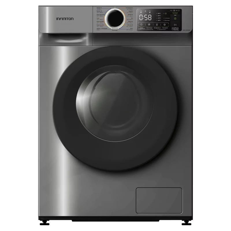Kontrolsat - Infiniton WMN94ADK Washing Machine (9 kg - 1400 rpm - Grey)
