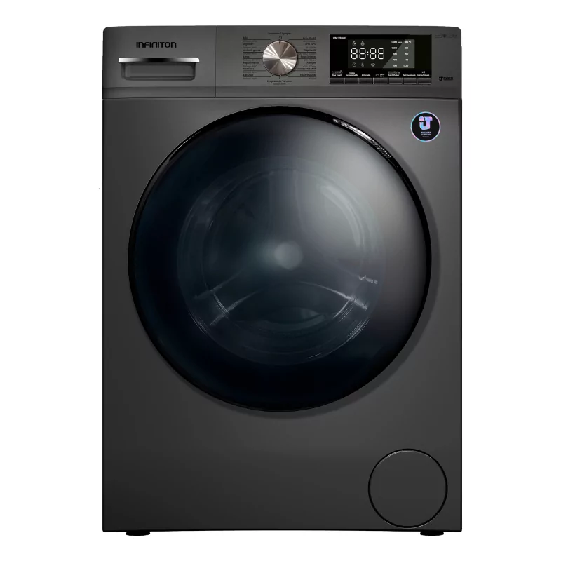 Kontrolsat - Maquina de Lavar Roupa Infiniton Wms94adx (9 kg - 1400 rpm - Dark Inox)