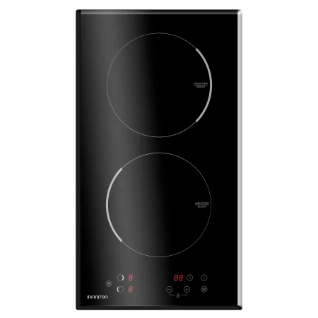 Kontrolsat - Infiniton IND230N Induction Hob - 2 Zones 3800W, Black Kontrolsat - Infiniton IND230N Induction Hob - 2 Zones 3800W, Black
