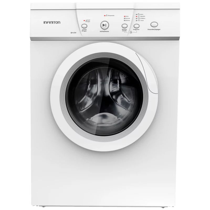 Kontrolsat - Infiniton SD-C7V Clothes Dryer - 7kg, 4 Programs, White