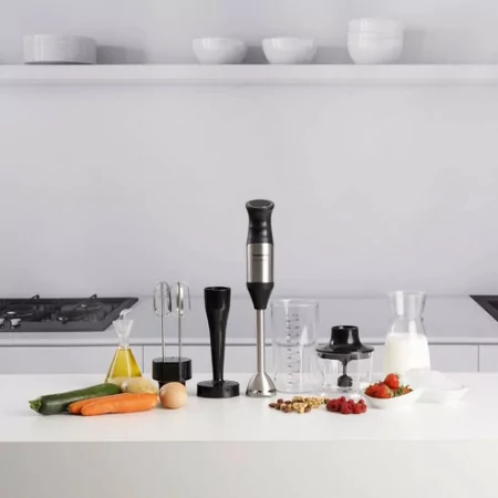Kontrolsat - TAURUS BAPI 1200 Premium Fullset Hand Blender - 1200W Turbo, Black/Stainless Kontrolsat - TAURUS BAPI 1200 Premium Fullset Hand Blender - 1200W Turbo, Black/Stainless
