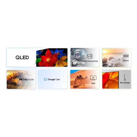 Kontrolsat - Smart TV QLED TCL 43" - 43S5K - (109cm, Google TV, Full HD)