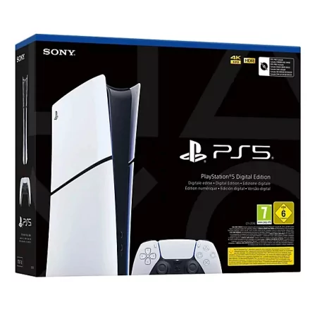 Kontrolsat - Sony Playstation 5 Slim Console - Digital Edition - 825GB - (E Chassis)