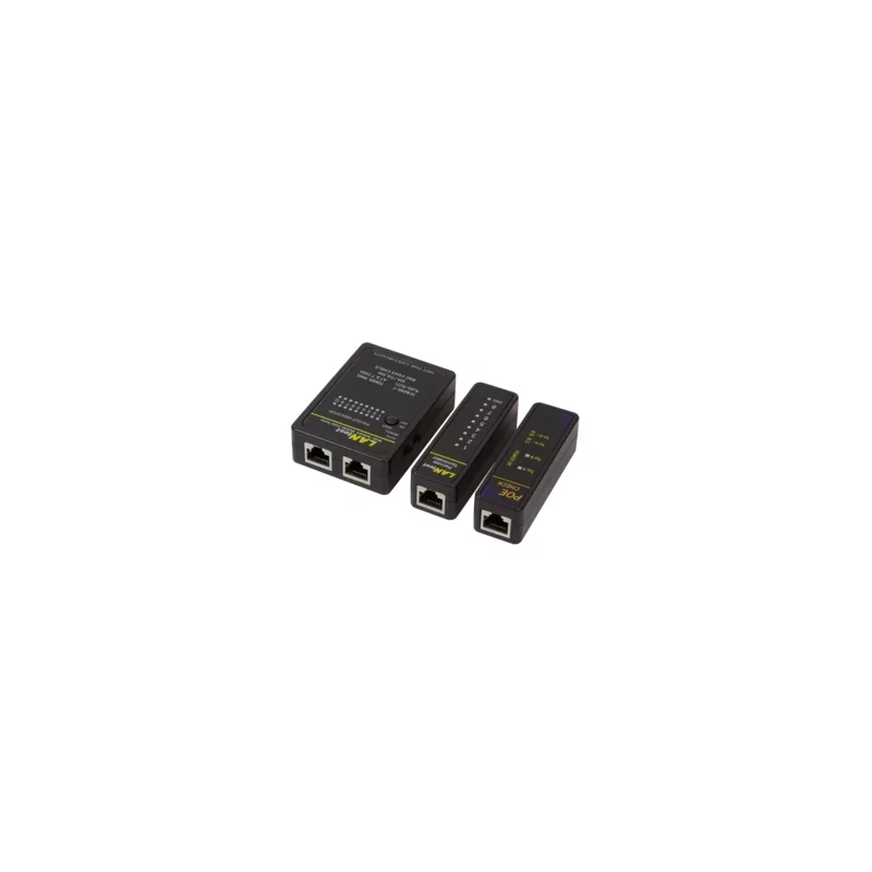 Kontrolsat - LogiLink Network Tester RJ11, RJ12, RJ45, POE E BNC C/U.R - WZ0015P