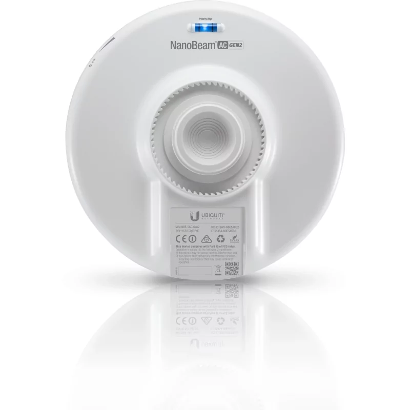 Kontrolsat - Ubiquiti Access Point airMAX NanoBeam AC Bridge - 5GHz 19dBi - NBE-5AC-GEN2
