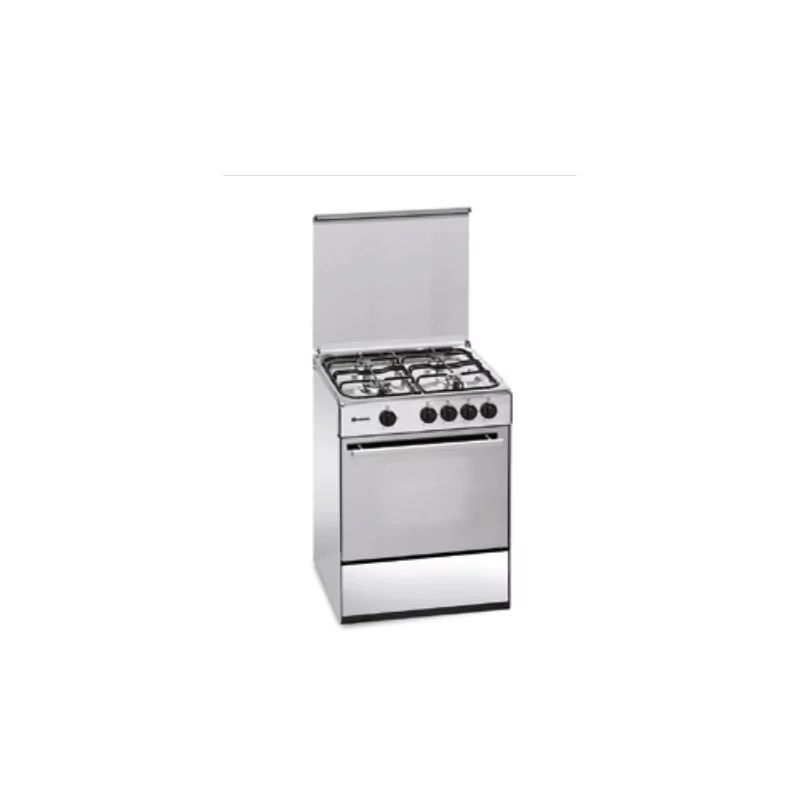 Kontrolsat - Meireles Gas Stove - 4 Burners - Stainless Steel - N 600 X Kontrolsat - Meireles Gas Stove - 4 Burners - Stainless Steel - N 600 X