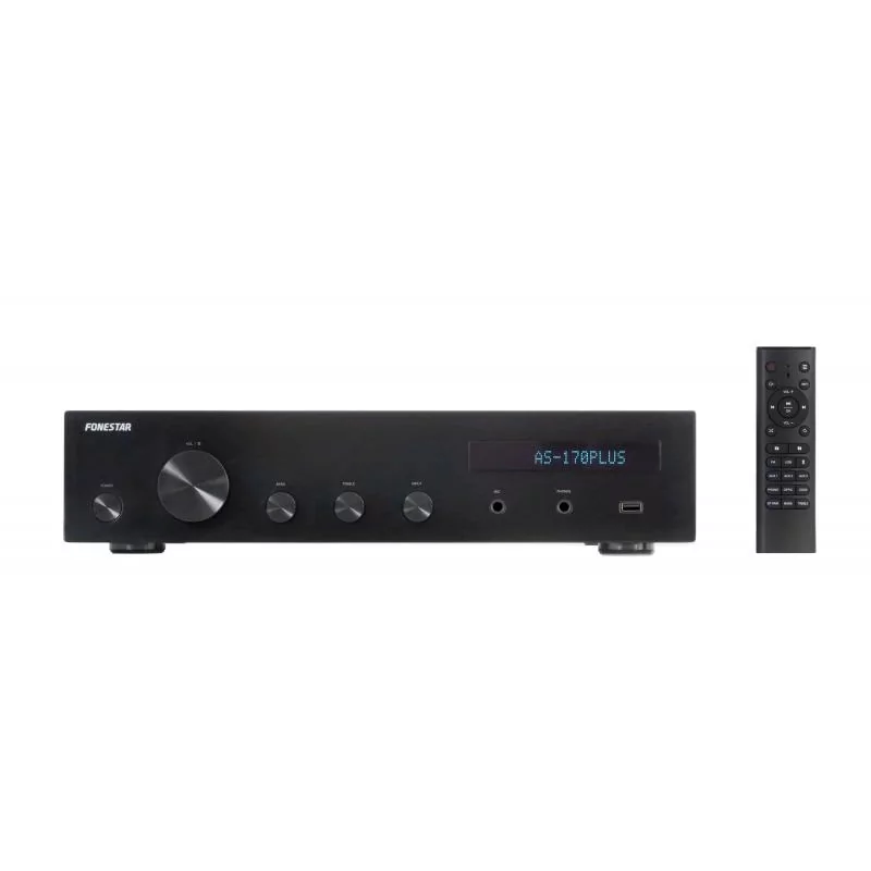 Kontrolsat - BT / USB / FM Stereo Amplifier - AS-170PLUS - Fonestar Kontrolsat - BT / USB / FM Stereo Amplifier - AS-170PLUS - Fonestar