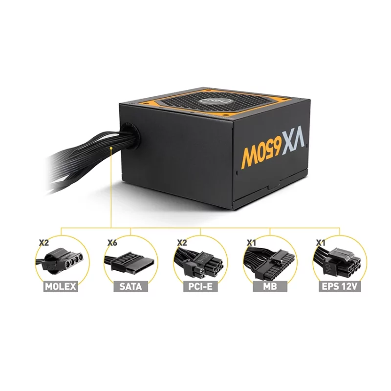 Kontrolsat - Fonte de Alimentação Urano VX 650W Bronze - Nox