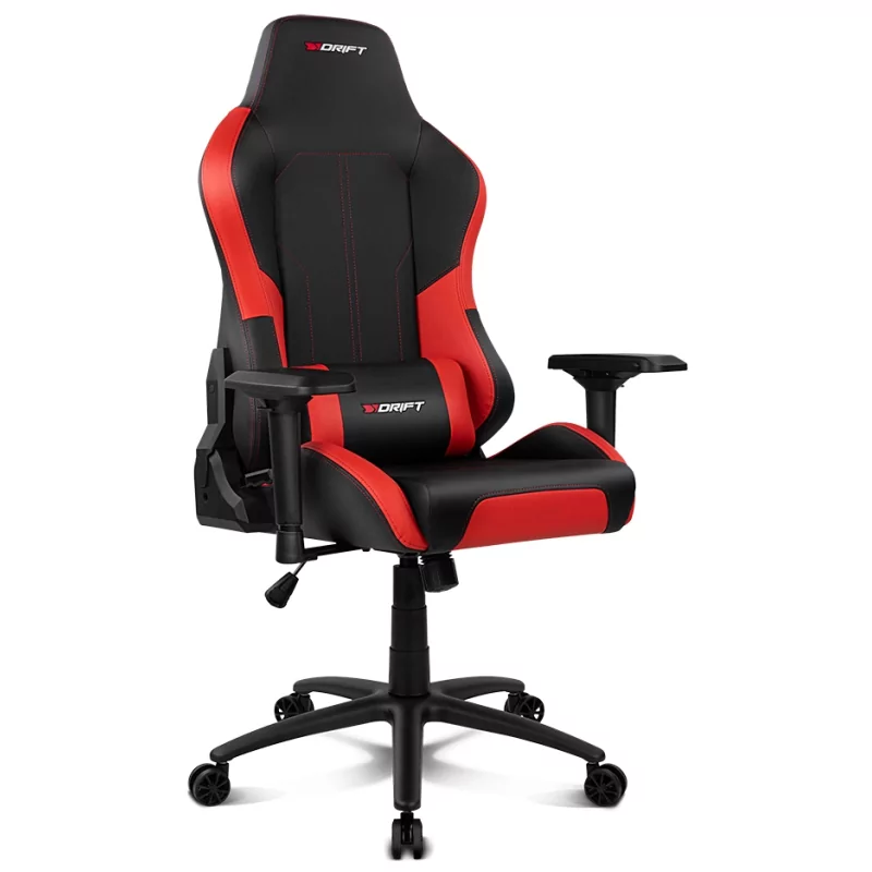 Kontrolsat - Cadeira Gaming Drift DR250 - Preta/Vermalha