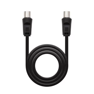 Kontrolsat - Cabo de Antena TV Nanocable - 1.8M - 3C-2V Macho - 3C-2V Fêmea