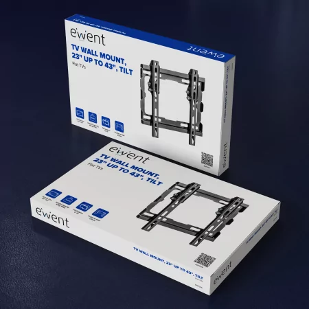 Kontrolsat - Ewent EW1506 Easy Tilt TV Wall Mounting Bracket M 23" - 42" Kontrolsat - Ewent EW1506 Easy Tilt TV Wall Mounting Bracket M 23" - 42"