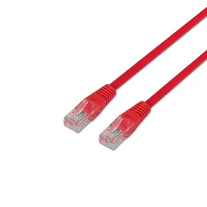 Kontrolsat - Cabo de Rede Aisens - CAT6 RJ45 - 0.5M Vermelho