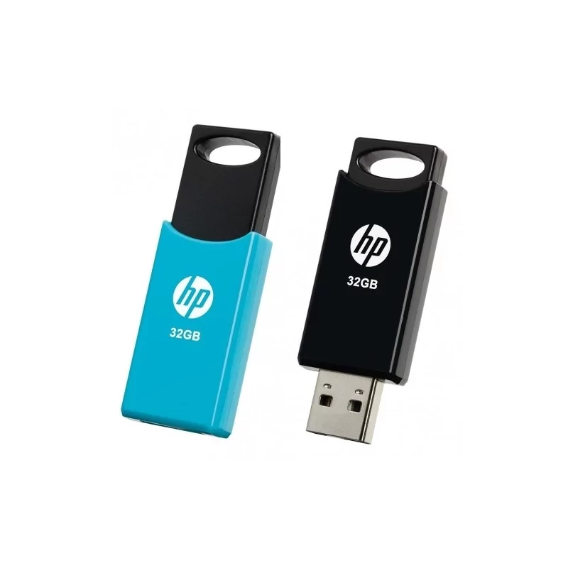 Kontrolsat - Pack 2 Pendrive HP 32GB USB 2.0 Black/Blue