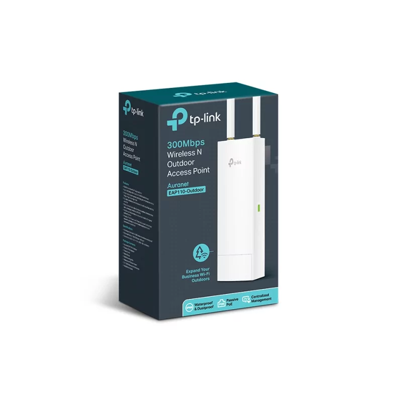 Kontrolsat - Access Point TP-Link - EAP110-Outdoor - 300Mbps Wireless N - Exterior
