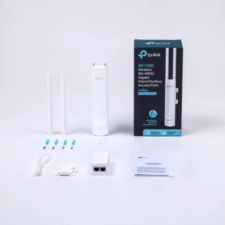 Kontrolsat - TP-Link Access Point - EAP225-Outdoor - AC1200 Gigabit Dual-Band - Outdoor