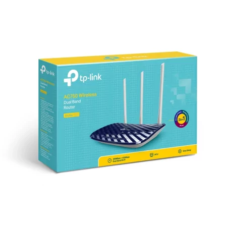 Kontrolsat - TP-Link Archer C20 Router - AC750 Dual Band - 733mbps