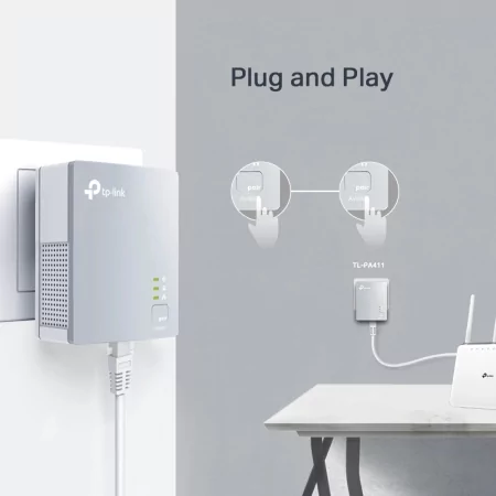 Kontrolsat - TP-Link Powerline Starter Kit TL-PA411KIT AV600