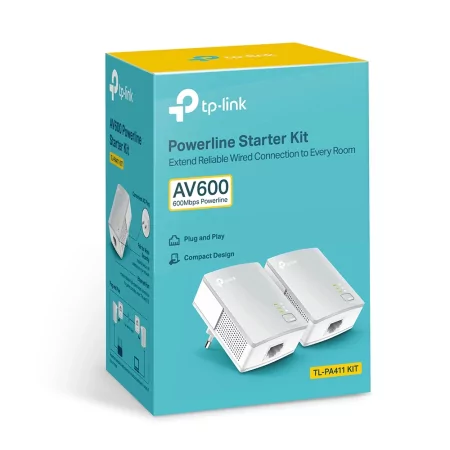 Kontrolsat - TP-Link Powerline Starter Kit TL-PA411KIT AV600