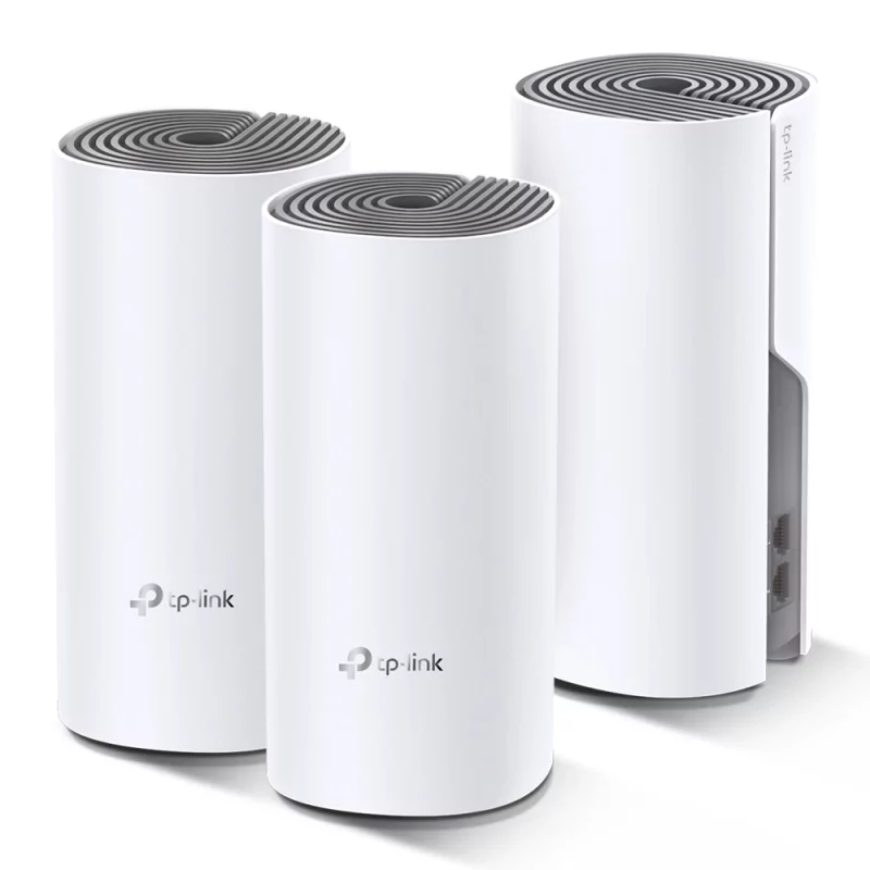 Kontrolsat - TP-Link Smart Home Deco E4 AC1200 (3-Pack) Mesh - Deco E4(3-Pack)