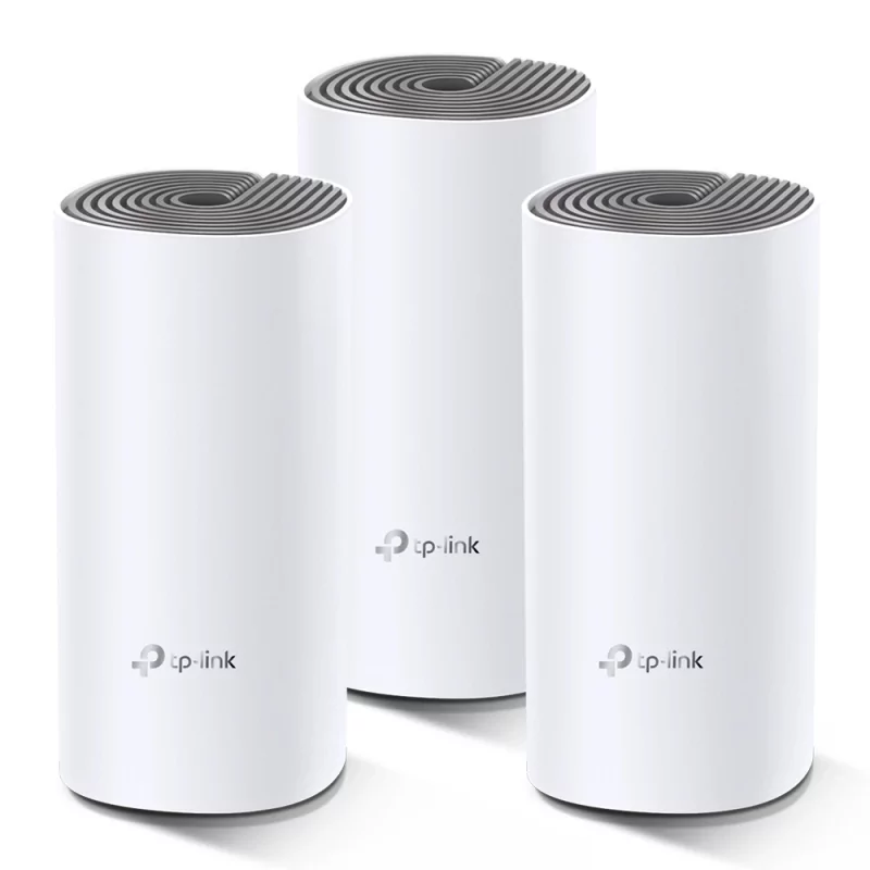 Kontrolsat - TP-Link Smart Home Deco E4 AC1200 (3-Pack) Mesh - Deco E4(3-Pack)