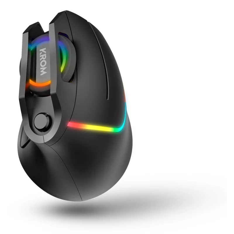 Kontrolsat - Rato Vertical Krom Kaox Gaming RGB - NXKROMKAOX Kontrolsat - Rato Vertical Krom Kaox Gaming RGB - NXKROMKAOX