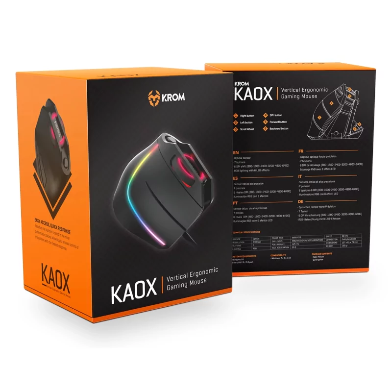 Kontrolsat - Krom Keyboards and Mice NXKROMKAOX