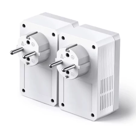 Kontrolsat - TP-Link Powerline Adapter AV600 + AC Pass Through Starter Kit TL-PA4010PKIT
