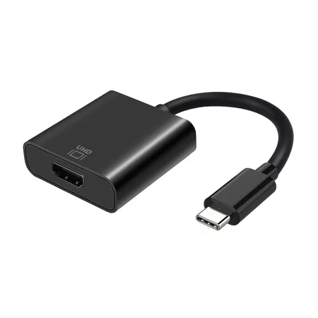 Kontrolsat - Adaptador de Vídeo USB C Macho - HDMI Fêmea 15cm - AISENS