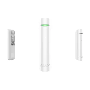 Kontrolsat - AJAX GlassProtect Glass Break Detector (180° - Wireless - White)