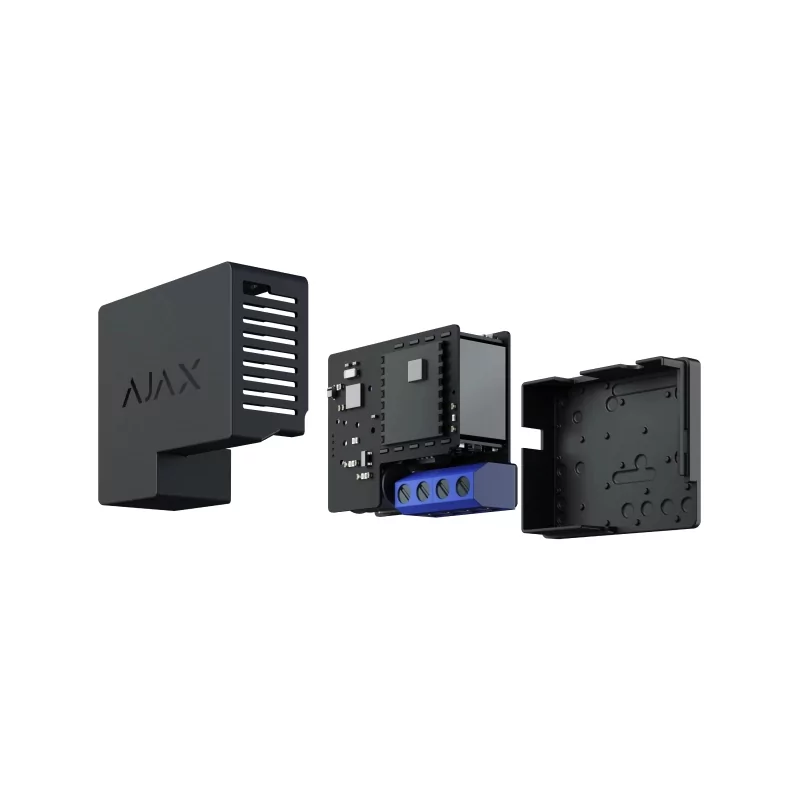 Kontrolsat - AJAX RELAIS Remote Control Relay (7-24V - Wireless - Black)