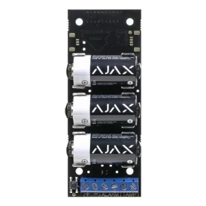 Kontrolsat - Transmissor e Conversor Wireless AJAX TRANSMITTER - 1600m Alcance, Preto
