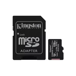 Kontrolsat - Kingston 128GB MicroSDXC Canvas Select Plus Class10 UHS-I + Adapter - SDCS2/128GB