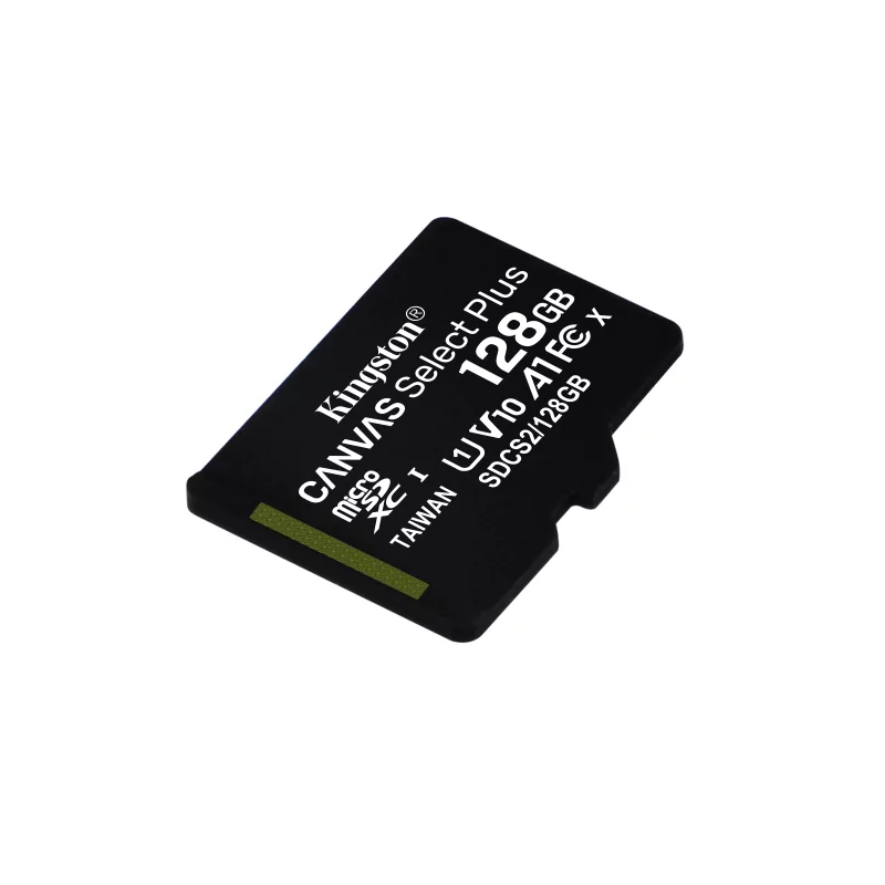 Kontrolsat - Kingston 128GB MicroSDXC Canvas Select Plus Class10 UHS-I + Adapter - SDCS2/128GB