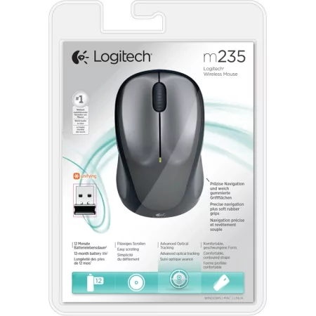 Kontrolsat - Logitech Gaming Mouse M253 (1000 DPI - Wireless - Grey)