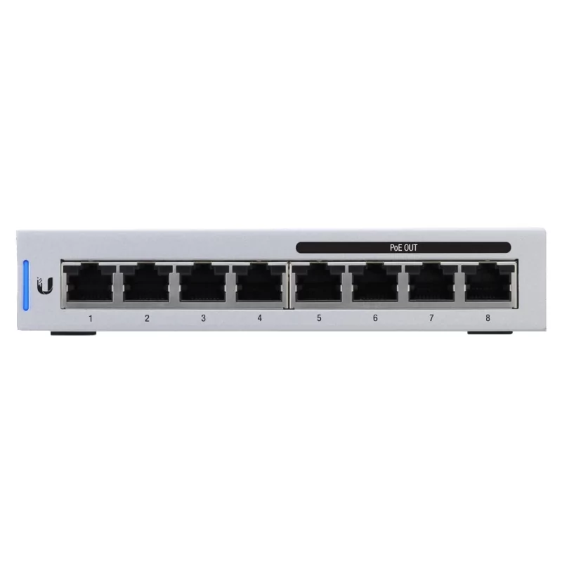Kontrolsat - Ubiquiti UniFi PoE Switch - 8 Ports 4x PoE Out 60W - US-8-60W Kontrolsat - Ubiquiti UniFi PoE Switch - 8 Ports 4x PoE Out 60W - US-8-60W