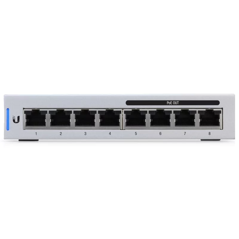 Kontrolsat - Ubiquiti UniFi PoE Switch - 8 Ports 4x PoE Out 60W - US-8-60W