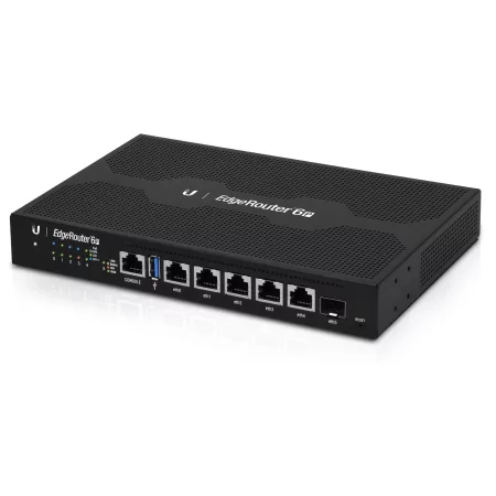 Kontrolsat - Ubiquiti EdgeRouter 6P 6 Portas Gigabit PoE - ER-6P Kontrolsat - Ubiquiti EdgeRouter 6P 6 Portas Gigabit PoE - ER-6P