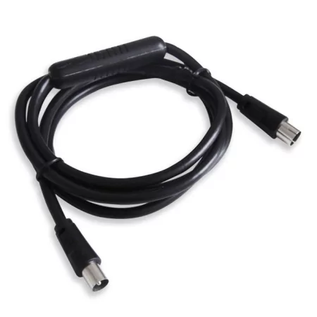 Kontrolsat - Cabo Prolongador de Antena-Filtro LTE .5M Preto-AXIL Kontrolsat - Cabo Prolongador de Antena-Filtro LTE .5M Preto-AXIL